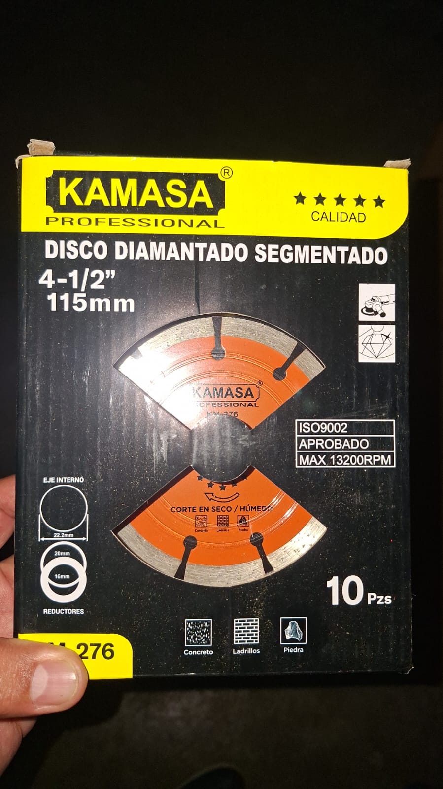 Disco de corte Kamasa - Corporación Ferretera D&A